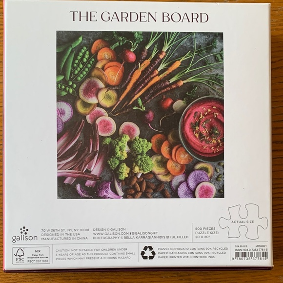 Colorful Vegetable Puzzle - Picture 3 of 5